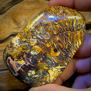 898.5cts - XLarge Tribal Queensland Boulder Opal. Polished Specimen ARTISTIC BARGAIN