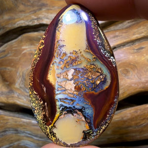 TGIF 71.6cts - Yowah Nut Partial Crystal Centre Opal. Australian Opal