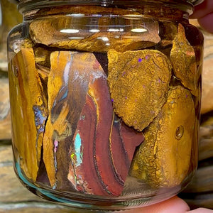 120.6g - Jar of Rough Australian Boulder Opal