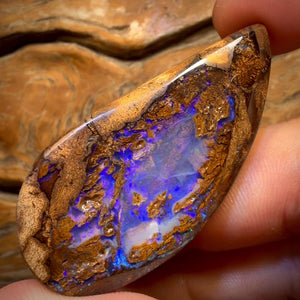 110.8cts - TOP Yowah Nut Opal. Rockpool Pattern