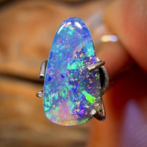 🔨 AUCTION 🔨 0.9cts - Reef Jewel Australian Boulder Seam Opal