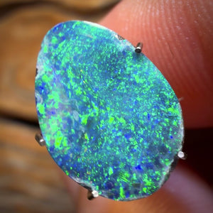 🔨 AUCTION 🔨 3.25cts - Australian Boulder Opal Doublet. RECUTTERS DELIGHT