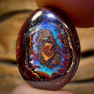 10.2cts - Yowah Nut Kernel Opal. Australian Boulder Opal