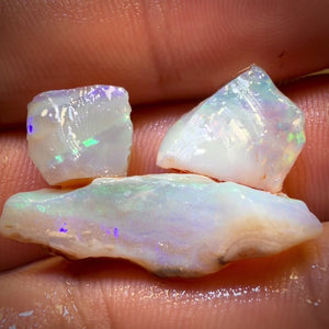 23.3cts - 3x South Australian Opal Rough Parcel