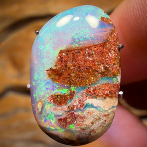 🔨 AUCTION 🔨 💎 High Roller Banger Auction 💎 5.5cts - Solid Australian Boulder Pipe Opal