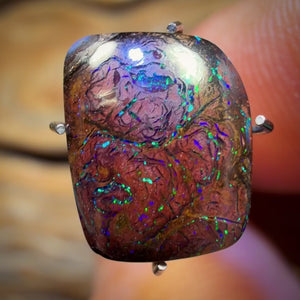 3,6 carats – Opale Tribal Yowah Nut. Opale Boulder d’Australie