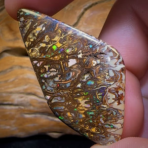 81.1cts - Tribal Australian Boulder Opal. Double Sided BARGAIN