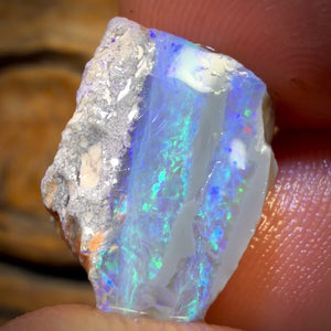 13.1cts - Lightning Ridge Opal Rough Piece. Isaac’s Cutter’s!