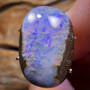 🔨 AUCTION 🔨 No Reserve 9.3cts - Queensland Boulder Seam Opal. Australian Opal