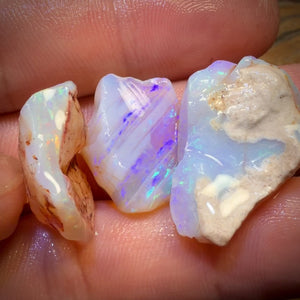 🔨 AUCTION 🔨 45.7cts - 3x South Australian Opal Rough Parcel