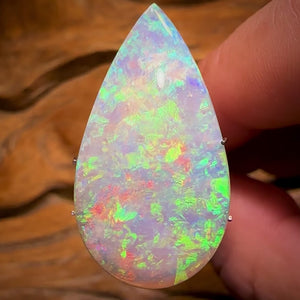 10.8cts - Large GEM Lightning Ridge Crystal Opal Heritage Collection