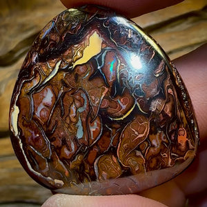 108.7cts - Big Tribal Queensland Boulder Opal from Koroit