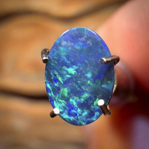 0.45cts - Australian Boulder Opal Doublet