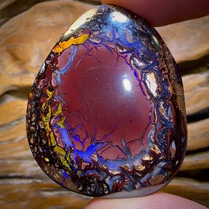 90.2cts - Tribal Pair 2 Queensland Boulder Opal. Double Sided