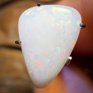 Bargain Card! 2.4cts - South Australian White Opal from Coober Pedy