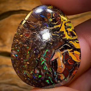 43.9cts - Wow Tribal Australian Boulder Picture Opal