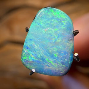 1.65cts - Queensland Boulder Seam Opal Scandinavian Blue