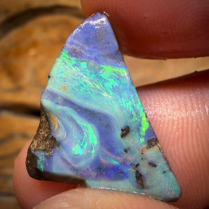 Psychedelic Reef   10.6cts - Queensland Boulder Seam Opal Rub