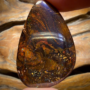60.6cts - Tribal Yowah Nut Opal. Australian Opal