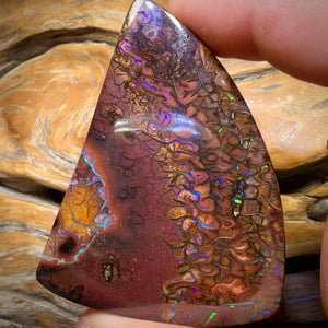 375cts - Huge Tribal Yowah Nut Opal Specimen. Double Sided!