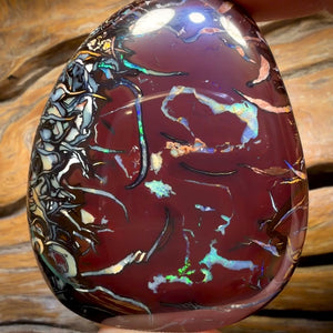 Half Price Card! 320.8cts - Huge Tribal Queensland Boulder Opal from Koroit