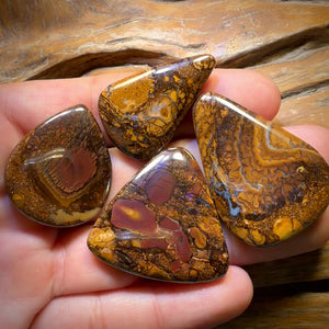 174.6cts - 4x Australian Tribal Boulder Opal’s. Wholesale Parcel