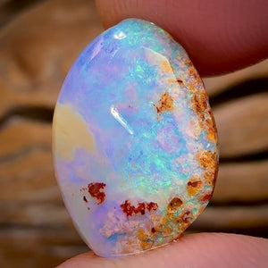 7.1cts - Boulder Pipe Opal Rub. Australian Opal