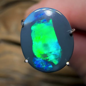 1.55cts - Solid Lightning Ridge Black Opal