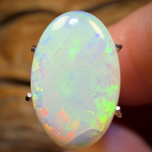 🔨 AUCTION 🔨 No Reserve 3.2cts - South Australian White Opal from Coober Pedy