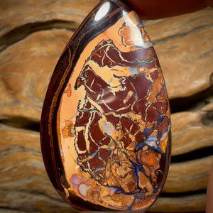 106.7cts - Large Tribal Queensland Boulder Opal from Yowah