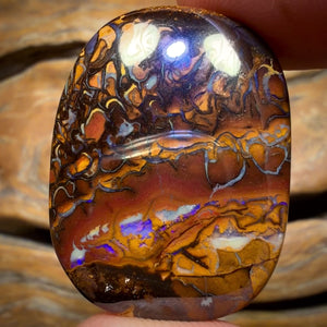70.5cts - Tribal Queensland Boulder Opal from Yowah