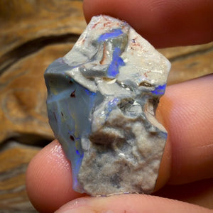 28.7cts - Lightning Ridge Black Opal Rough Piece