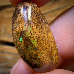 Wildcard! 22.9cts - Tribal Australian Boulder Opal from Yowah