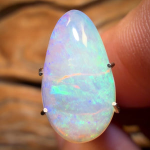TGIF 2.3cts - Solid Australian Boulder Pipe Crystal Opal