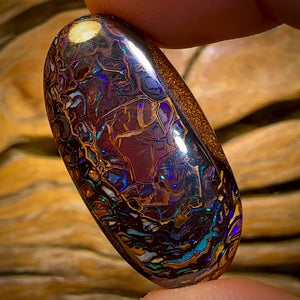 41.4cts - Tribal Australian Boulder Opal from Yowah