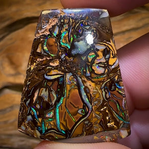 120.5cts - Top Tribal Queensland Boulder Opal. Huge Thick Rare Specimen