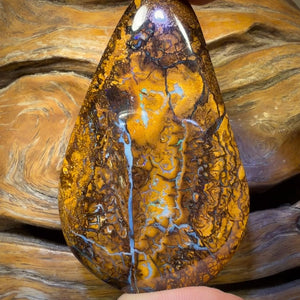 Bargain Card! 210.2cts - Large Tribal Queensland Boulder Opal from Yowah Only $1/Ct Massive Cut Stone