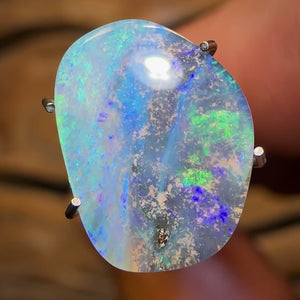 2.2cts - “Shallow Reef”Queensland Boulder Seam Opal