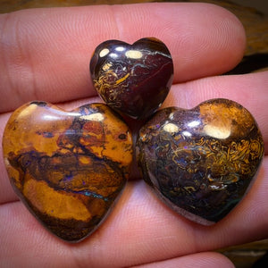 79.1cts - 3x Australian Boulder Opal’s. Wholesale Dealers Parcel