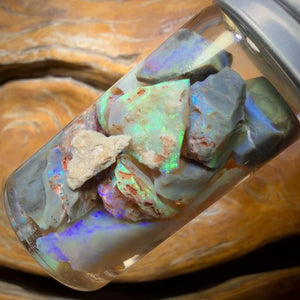 53.1cts - Lightning Ridge Opal Vial