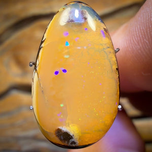 🔨 AUCTION 🔨 Reserve 💎 High Roller Banger Auction 💎 8.2cts - Yowah Nut Crystal Centre Opal. Australian Boulder Opal