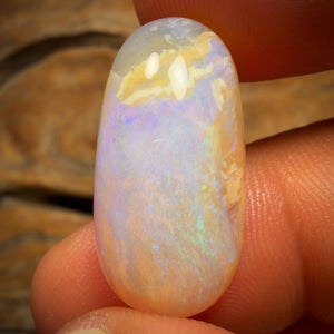 18.9cts - Solid Australian Boulder Pipe Crystal Opal