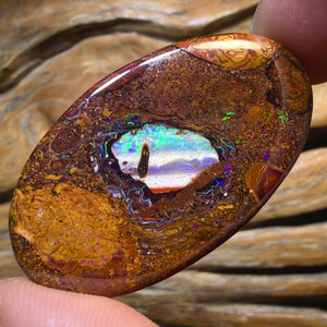 61.9cts - Rare Yowah Nut Kernel Opal. Top Picture Stone