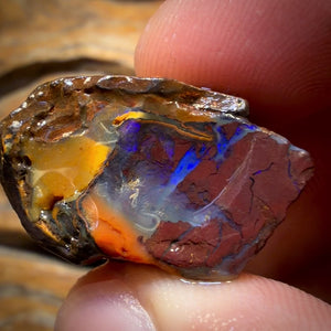 Bargain Rough! 49.9cts - Tribal Yowah Nut Opal Rough Piece