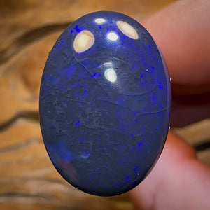 Auction Fall-Through = Your Gain! 🔥 Now More Than 50% Off RRP 🚨   “Dakota Nightfall Blue” 13.8cts - Big Black Opal from Lightning Ridge
