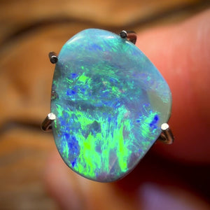 1.25cts - Queensland Boulder Seam Opal. Australian Opal