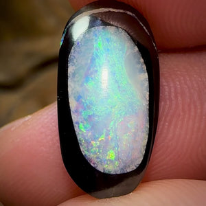 7.6cts - Fully Framed Yowah Nut Kernel, Super Clean and Rare. Australian Opal