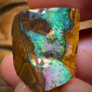 36,6 cts - Opale Boulder de la couche de Queensland (Opal Rub)