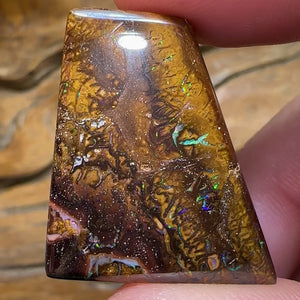 71cts - Double Sided Australian Boulder Opal TRIBAL