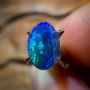 🔨 AUCTION 🔨 No Reserve 0.45cts - Australian Boulder Opal Doublet